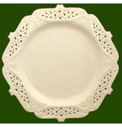 Leeds Pottery Creamware Small Dessert Plate