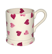Emma Bridgewater Pink Hearts 1/2 Pint Mug 0.3&hellip;
