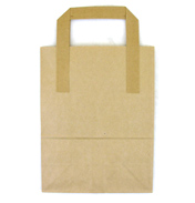 Small Tree Saver Brown Paper Bag 7" x 3.5" x 9"&hellip;