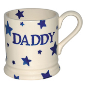 Emma Bridgewater Daddy Starry Skies 1/2 Pint Mug
